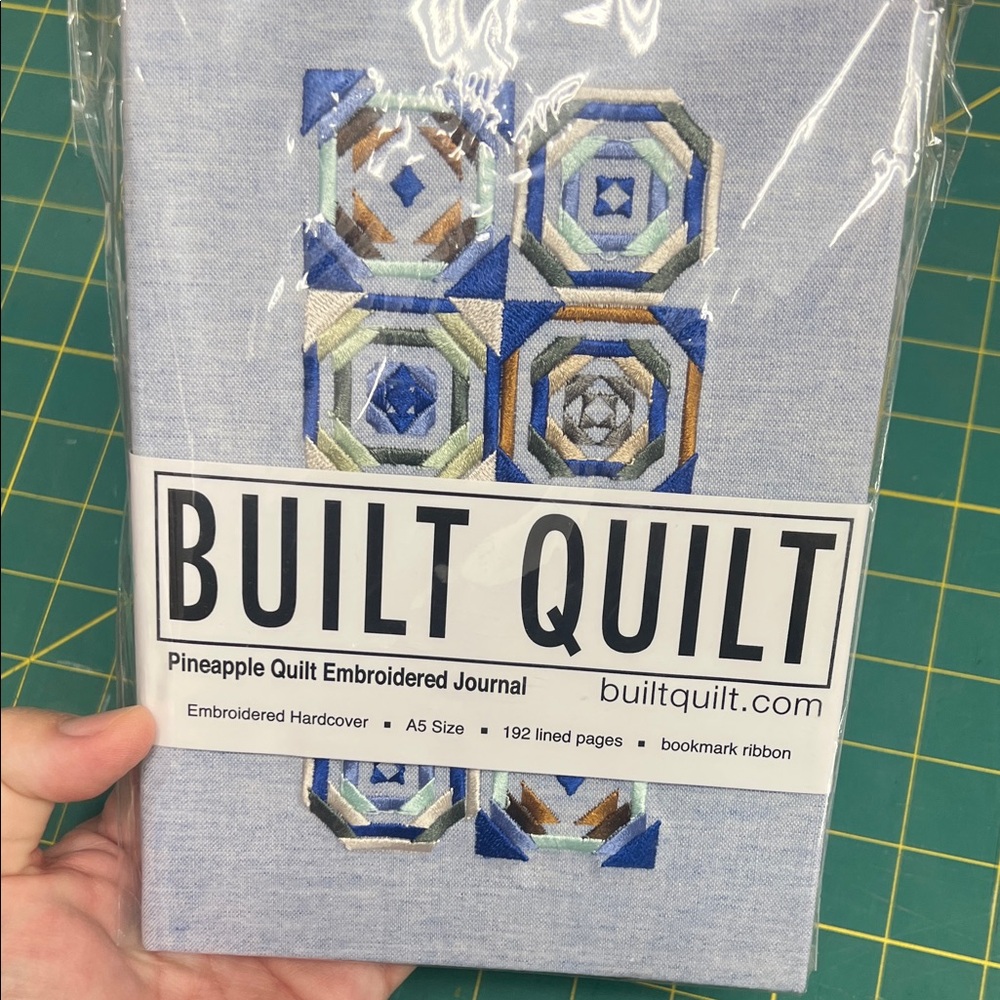 Built Quilt Embroidered Journal - Picture 7 of 8